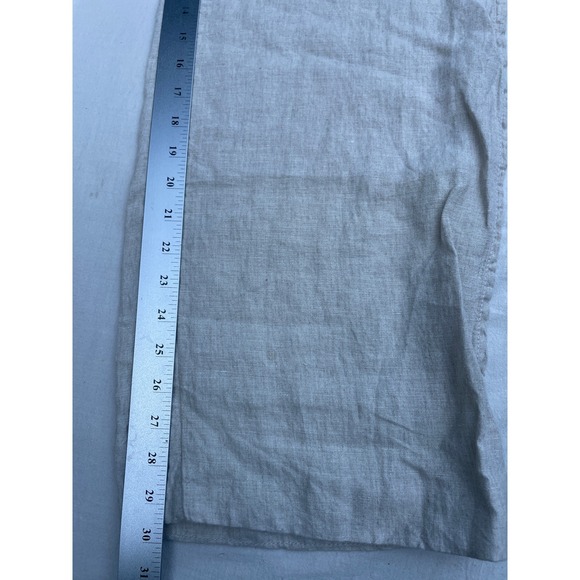 Chicos Women's Size 2.5 14 Linen Pants Wide Leg Casual Beach Boho - Picture 5 of 7